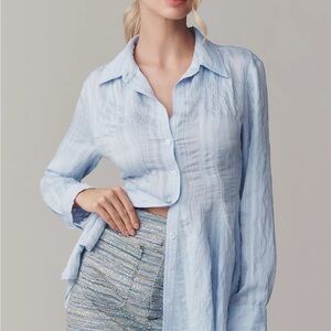 NWOTMaeve Sky Blue Button-Down Shirt